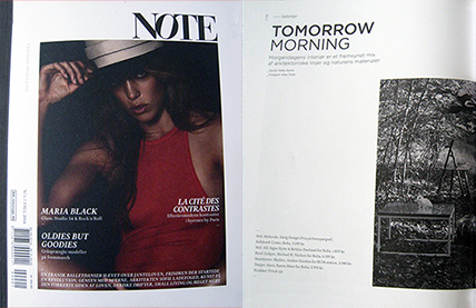 note magazine, first fashion magazine for alf, aarhus magazine 